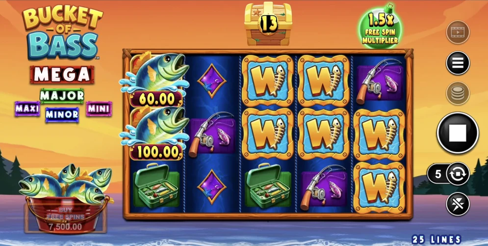 Bucket of Bass gameplay